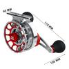 Катушка для рафта, ловля в клетке, катушка для чину, катушка для рафта, ловля с рафта, отвесная ловля, 3.6:1 передаточное число, 10+1 подшипник, рок-фишинг, подледная рыбалка, лево/правосторонняя намотка,