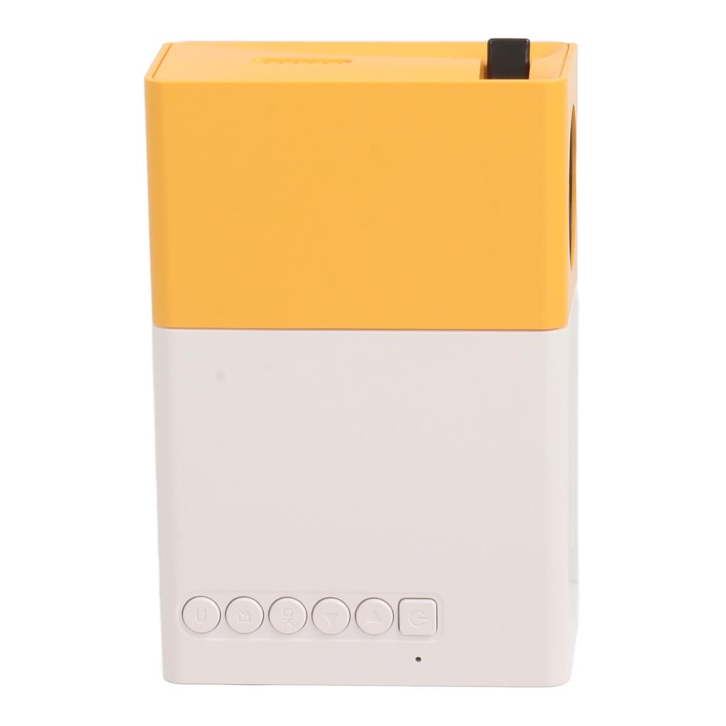 Мини-проектор Портативный мини-проектор с большим экраном 17–32 дюйма и разрешением 1920x1080 для дома