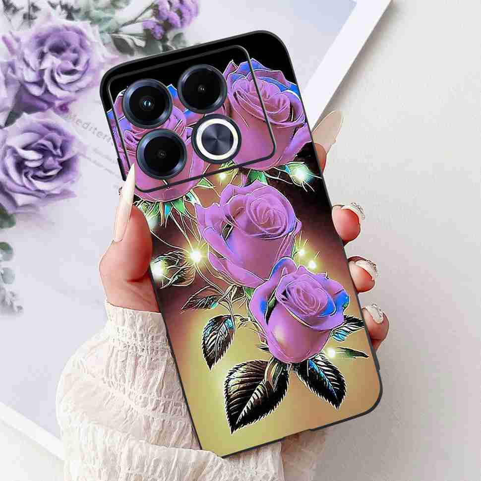 Защитный чехол для телефона для Infinix Note 40 5G Милый чехол с кошкой X6852 Силиконовый мягкий чехол для Infinix Note 40 Note40 5G Fundas Capa
