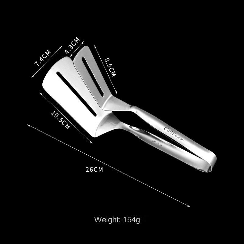 1 шт., утолщенный зажим для стейка из нержавеющей стали 304, кухонный зажим для еды, зажим для барбекю, зажим для еды, зажим для мяса