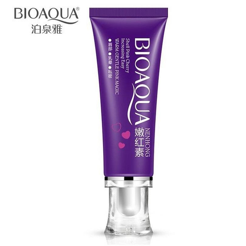 Bioaqua Гель для отбеливания губ, ареолы, половых губ, сосков, нежный розовый крем для ухода за телом