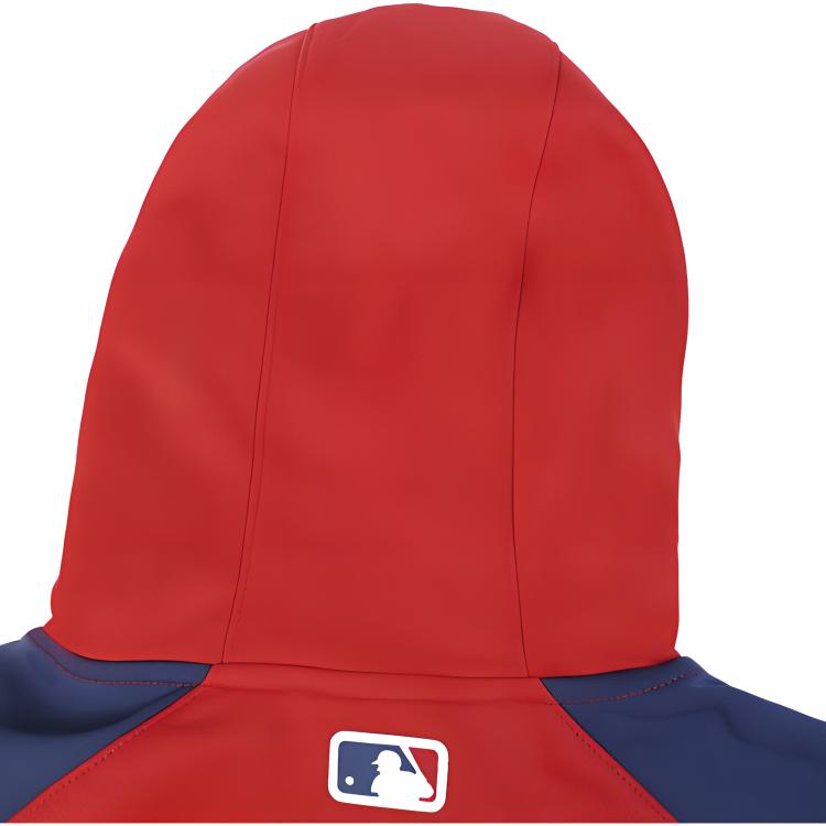 Nike X MLB Collaboration Los Angeles Angels флисовая куртка с капюшоном и длинными рукавами на молнии толстовка унисекс куртка красная 3Z3B7SBGZ-LAA