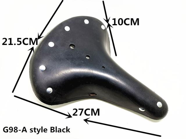 G98 Ретро Винтаж велосипедное седло из натуральной воловьей кожи сиденье ручной работы Custion велосипедное спортивное седло велосипедное седло велосипедное сиденье