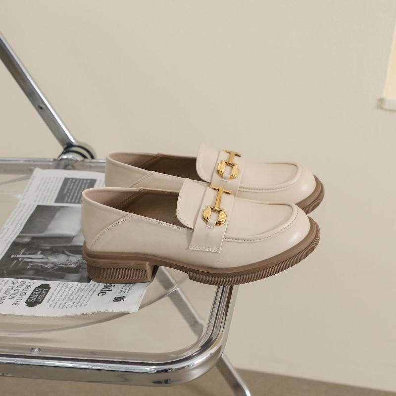 Кожаные женские новые женские туфли в британском стиле, маленькие кожаные туфли, женская обувь, туфли в стиле маленькой феи