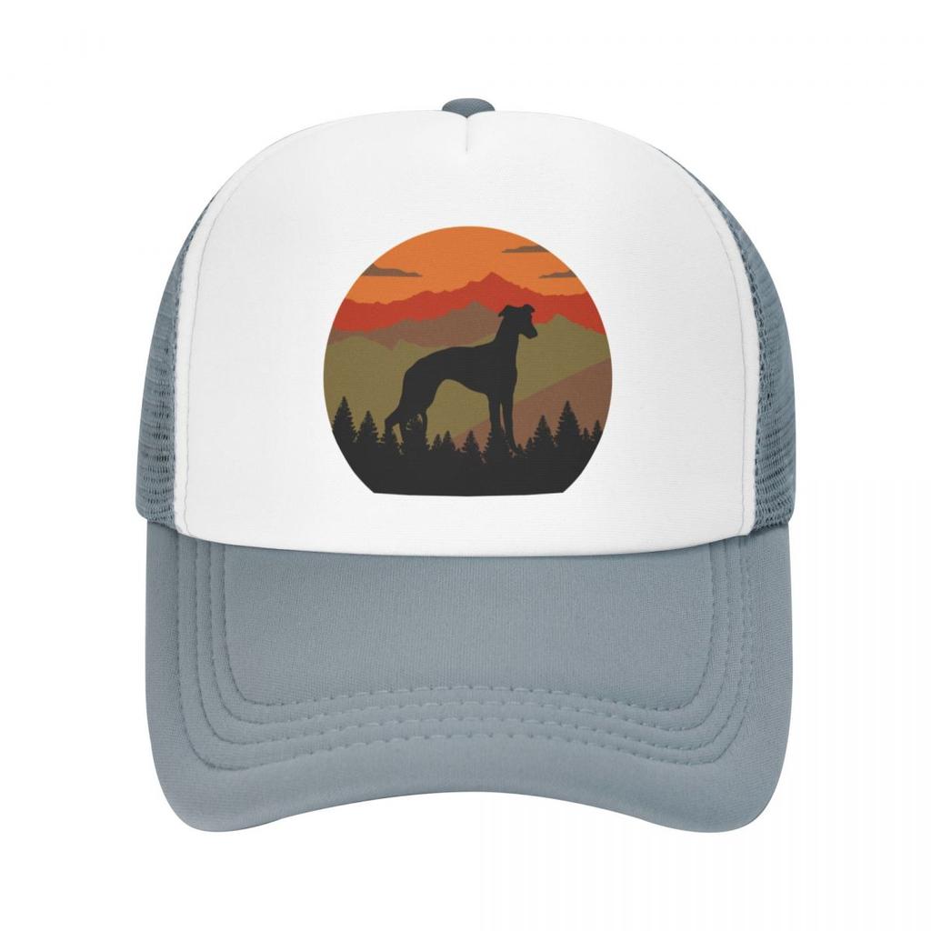 Винтажная бейсболка с изображением неба, гор, страны, дикой природы, уиппета, собаки, подарок, модная бейсболка, шляпа дерби, мужские и женские шляпы