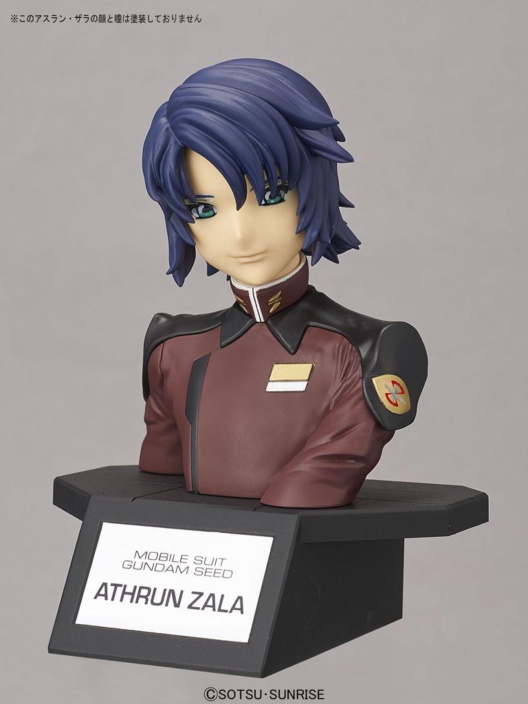 BANDAI SPIRITS Bust Mobile Suit Gundam SEED Athrun Zala Plastic Model Kit Figure-rise Pre-colored