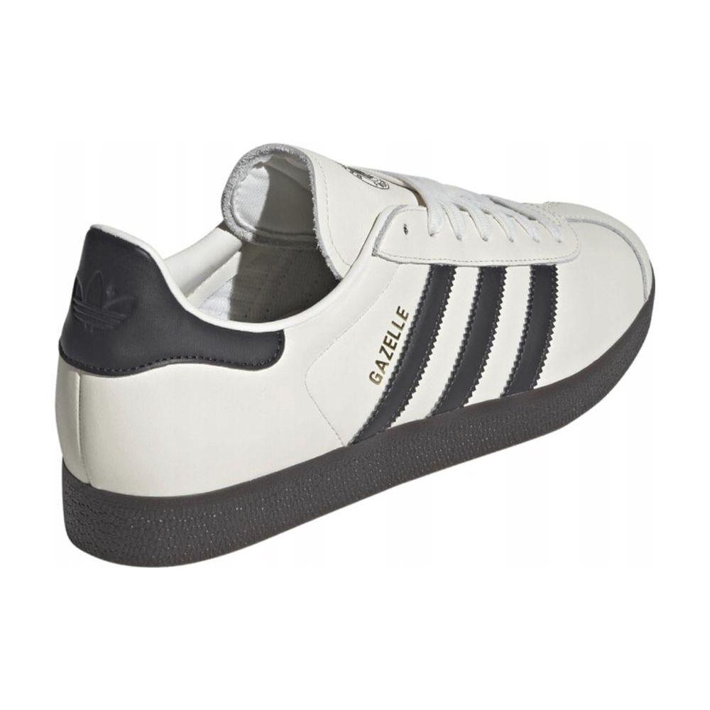 adidas Мужские кроссовки Gazelle Off White Black Gum кремовые, черные ID3719