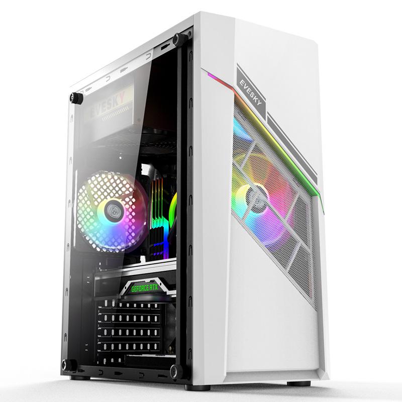 Новый корпус для игрового ПК Lingzhi Side-Transparent от CrossBorder — настольный компьютер с водяным охлаждением и сетчатым дизайном