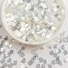 Неправильной формы серебристые блестки из хрусталя с высоким блеском, ювелирные изделия, аксессуары для DIY