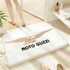 Soft Absorbent Non-Slip Rug Brand logo Moto Guzzi Floor Mat Home Decor Doormat Bedroom Floor Mat Shower Carpet