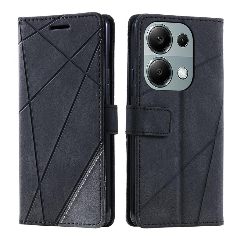 Чехол M6 Pro для Coque Xiaomi Poco M6 Pro, чехол-книжка, кожаный чехол-кошелек для Funda Xiomi Xiaomi PocoM6 M 6 Pro 5G, чехлы для телефонов