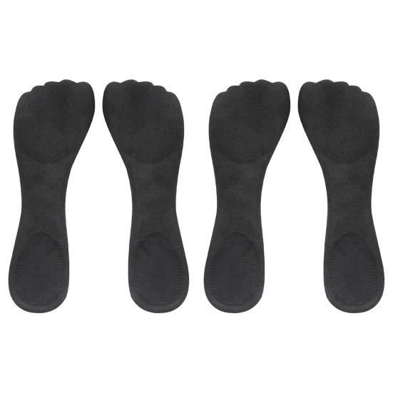 2 пары стельок для высоких каблуков. Самоклеящиеся обезболивающие, предотвращающие скольжение ног. Вставная подушечка 3/4 для высоких каблуков.