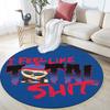 Stan South Park pattern round rug,Carpet Rug for Living Room Bedroom Playroom ,Non-slip Floor Mat,Holiday Gifts and Birthday Gifts.