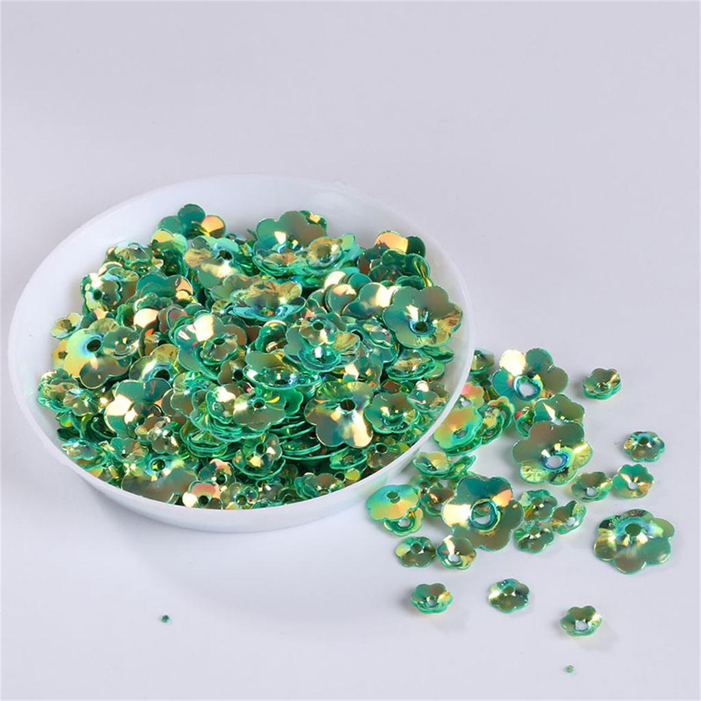 Горячая 10 г/упаковка смешанного размера, цветочные чашки, пайетки, швейные изделия, ремесло/украшения, 3D-цветы, пайетки для рукоделия