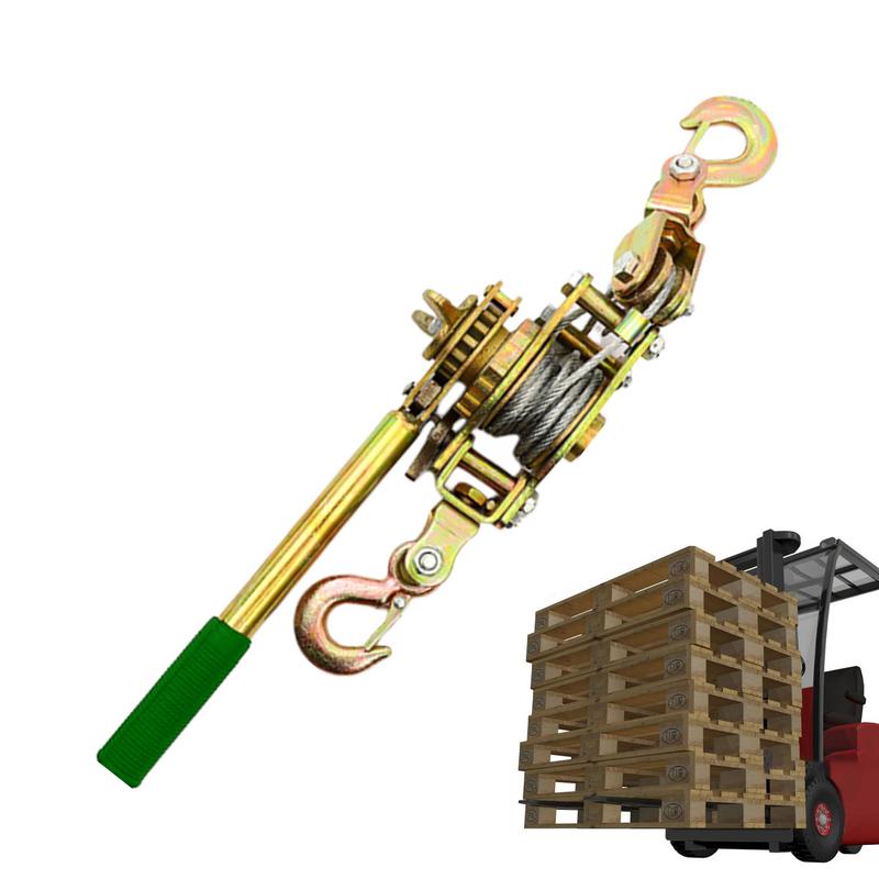 Кабельный трещоточный натяжитель Натяжитель троса Сверхмощная трещоточная подъемная блочная система Проволочный трещоточный натяжитель с усиленными шестернями