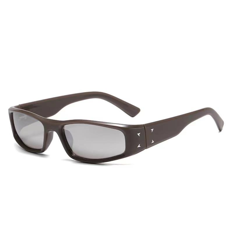 Stylish Sunglasses Men Rectangle Shape Anti-Reflective Woman Sun Glasses Outdoor Bicycling Women Sunglass