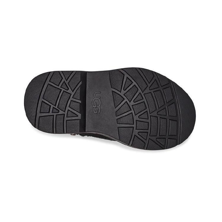 UGG Chelham Weather Outdoor Casual Thermal Abrasion Resistant Thermal Abrasion Resistant Snow Boots Black Kids' 1120950T-BLKS