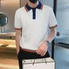 2023 Молодежная модная мужская летняя рубашка-поло в японском стиле
