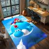 Mario Large Daily Use Carpet Rug, Non Slip Washable Floor Mat Gamer Room Bedroom Household Decor.-TING