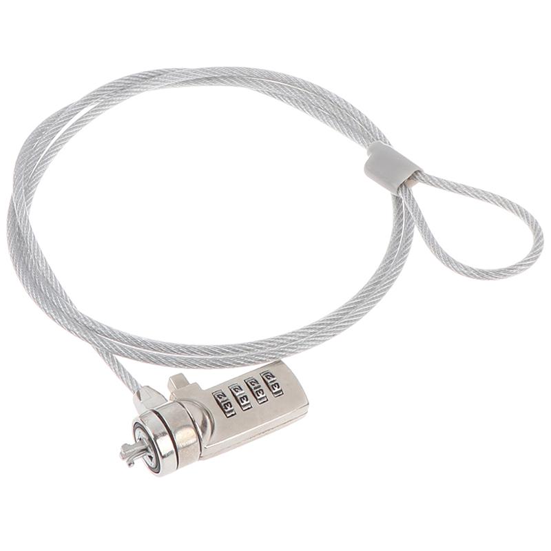 4-значный пароль безопасности компьютерный замок противоугонная цепь для ноутбука ПК ноутбук