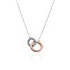 382778C01 Signature Intertwined Circle Necklace