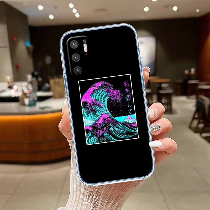 UP32 Great Wave off Kanagawa Case for Motorola E13 E15 E20 E22 E22I E22S E30 E32 E40 E7 E7I G Plus Power Play Stylus G22 G14