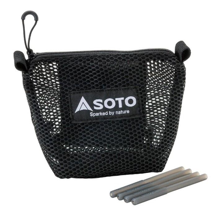 Газовая горелка SOTO Fusion ST-330 + Чехол Fusion ST-3301 (с ручкой для помощи) Серебряный