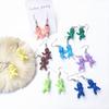 1 Pair Dangle Earrings Mini Realistic Handmade Decorative All-match Baby Shower Accessories Gifts Women