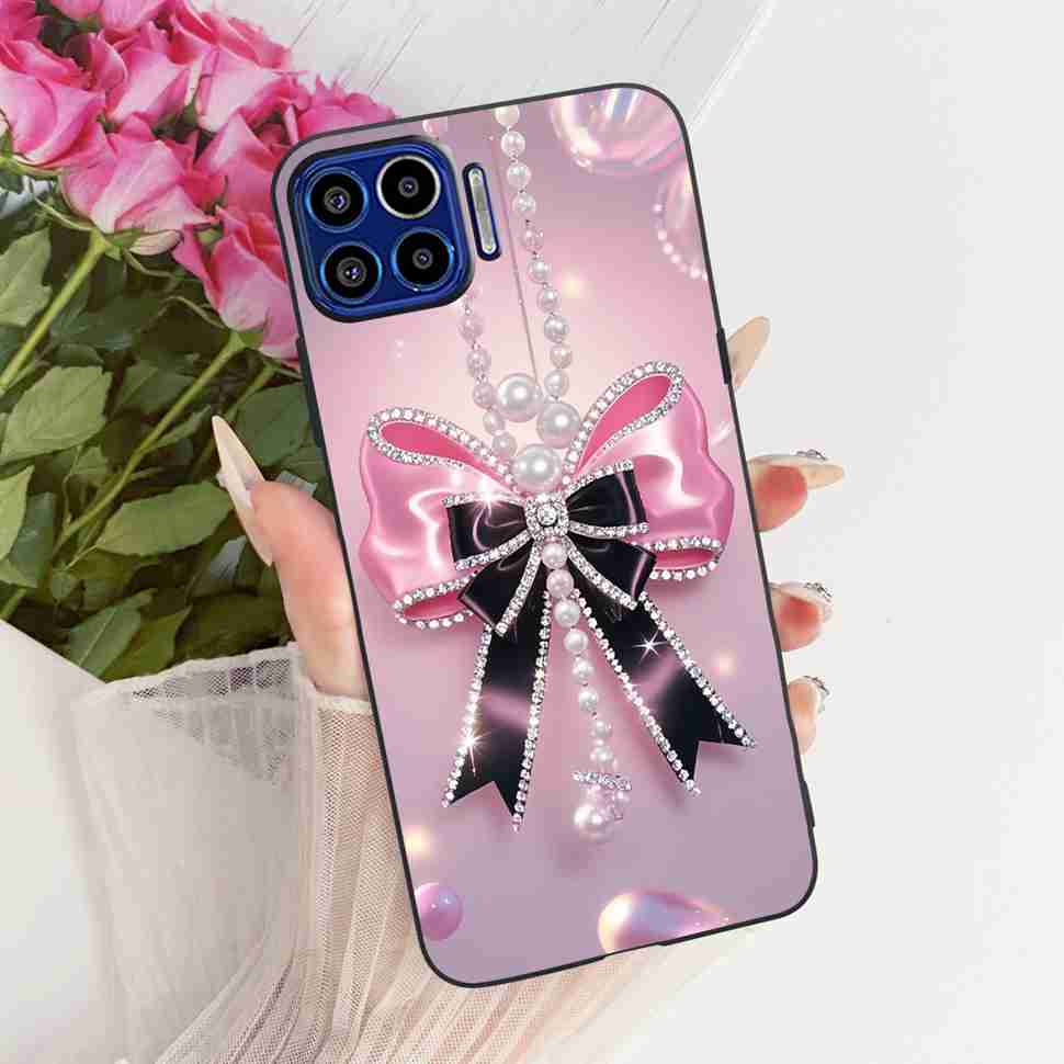 For Motorola One 5G 6.7" Case Latest Popular Prints Silicone TPU Black Cover For Motorola One MOTO ONE 5G Phone Cases Bumper