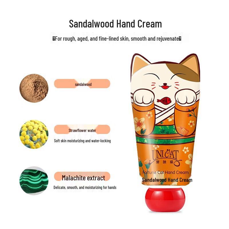 Uni Cat Hydrating Sandalwood Hand Cream