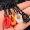 6Pcs Luminous Zipper Pullers Convenient Zippers Extension Knapsack Jacket Tent Zipper Pull Slider Head Tool Luggage Accessories