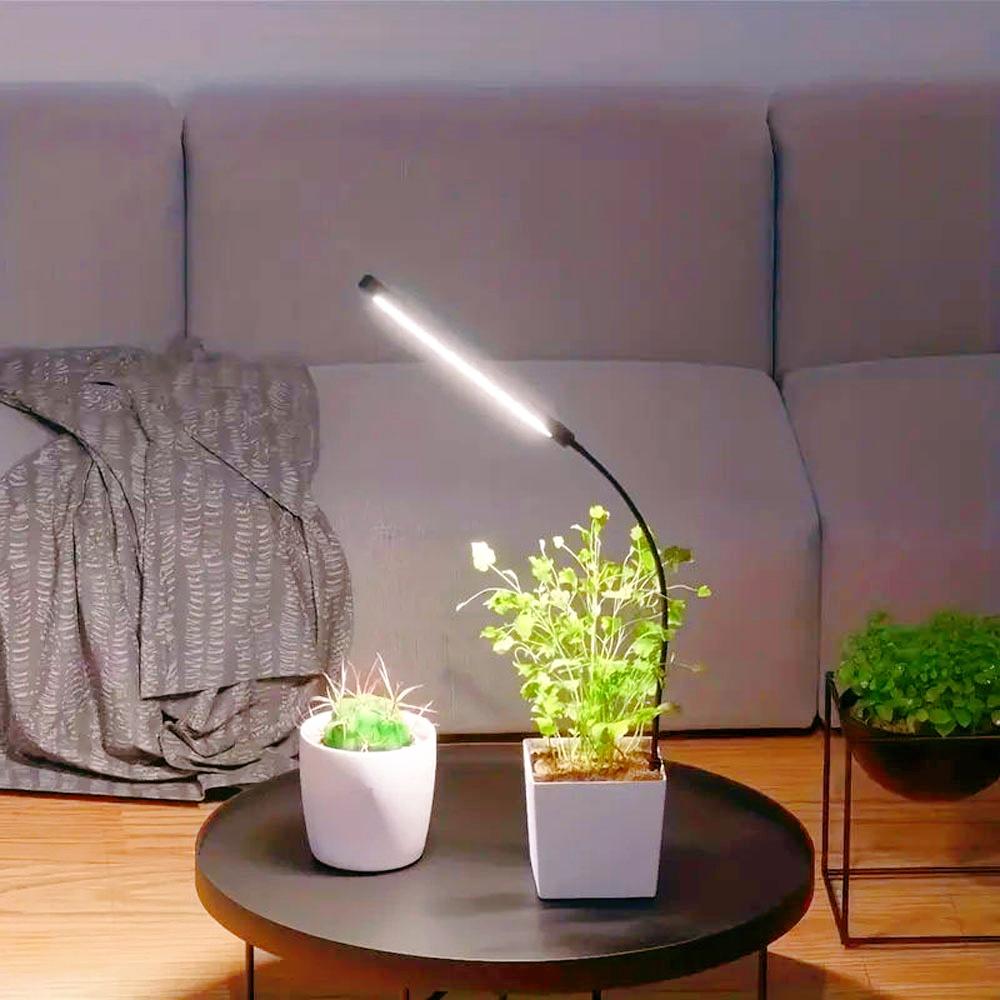 Xiaomi Готовая к использованию полноспектральная лампа для роста растений с USB-диммером и таймером, подходит для озеленения помещений.
