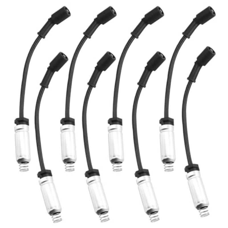 8pcs 19431551 Spark Plug Ignition Wires Set for Cadillac CT5 CTS Escalade Chevrolet Silverado 1500 Suburban Tahoe GMC Yukon