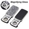 Reading High Magnification With LED UV Acrylic Optical Lens Loupe Magnifier Magnifying Glass