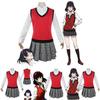 Kakegurui Мидари Икишима Наряд Изысканное Платье Школьной Формы Косплей Комплект Для Поклонников