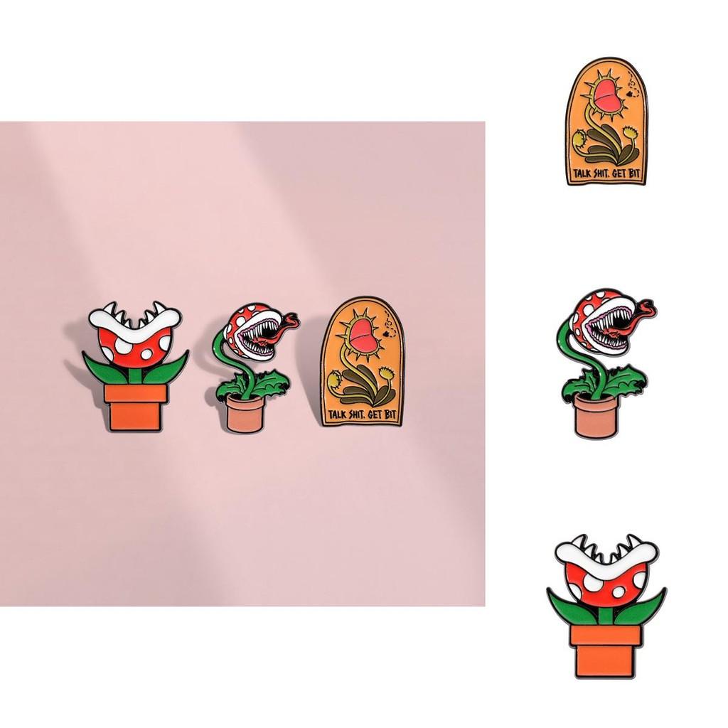 Unique Cartoon Character Brooch Pin Stylish Alloy Design For Unisex Fashion Accessory