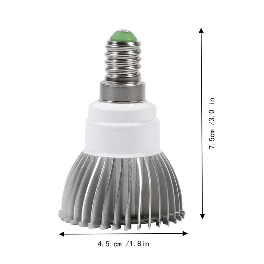 E14/GU10 Socket Led Grow Light 28W Power Growing Lamp Bulb Practical Plant Grow Lamp Flower Plants