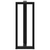 Vidaxl Nogi Do Stołu Barowego, 2 Szt., Czarne, 50X35X(100-101)Cm, Stal