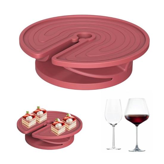 Подставка для пляжного стакана, инновационная подставка для бокалов вина, уникальный дизайн лабиринта, многофункциональный силиконовый пляжный аксессуар, подставка под песочек для напитков