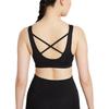 Nike Dri-FIT Swoosh Icon Clash Средняя поддержка дышащий спортивный бюстгальтер женский спортивный бюстгальтер черный DC5544-010