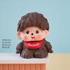 Монччичи Орнамент Игрушки Мультфильм Мини Кукла Монччичи Украшение Салона Автомобиля Аксессуары для Рабочего Стола Кавайный Монччичи Подарки