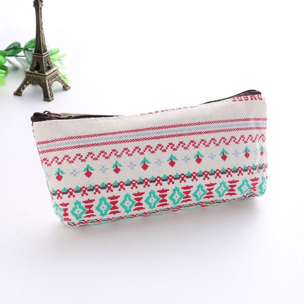 Multi-function Pencil Box Canvas Pencil Case High Quality Cosmetics Case