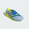adidas PREDATOR ELITE Fold-Over Tongue Artificial Ground Football Boots JR5900 Unisex Performance Sports Shoes Crystal Sky / Ray Blue / Team Solar Yel