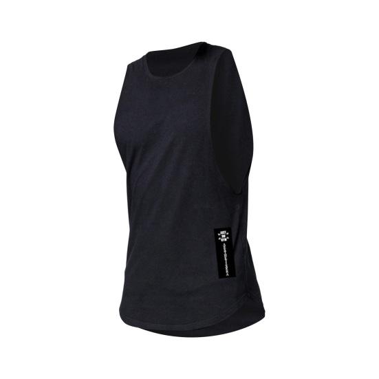 Мужской повседневный жилет с круглым вырезом без рукавов, украшенный буквами, топы на бретелях, однотонные топы для фитнеса с