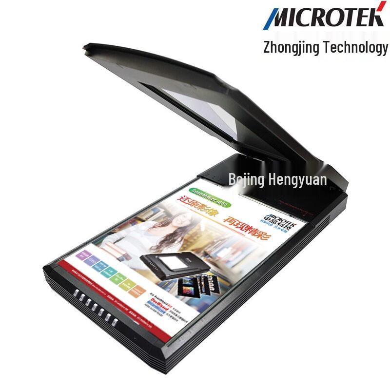 Microtek i600 A4 планшетный фото и документ-сканер CN вилка (адаптер в комплекте)