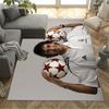 Man Suit Down Area Rug Suitable for Game Room Balcony Bedrooms Kitchen Antislip Carpet Decorate Offices Perfect Gift for Friends & Family