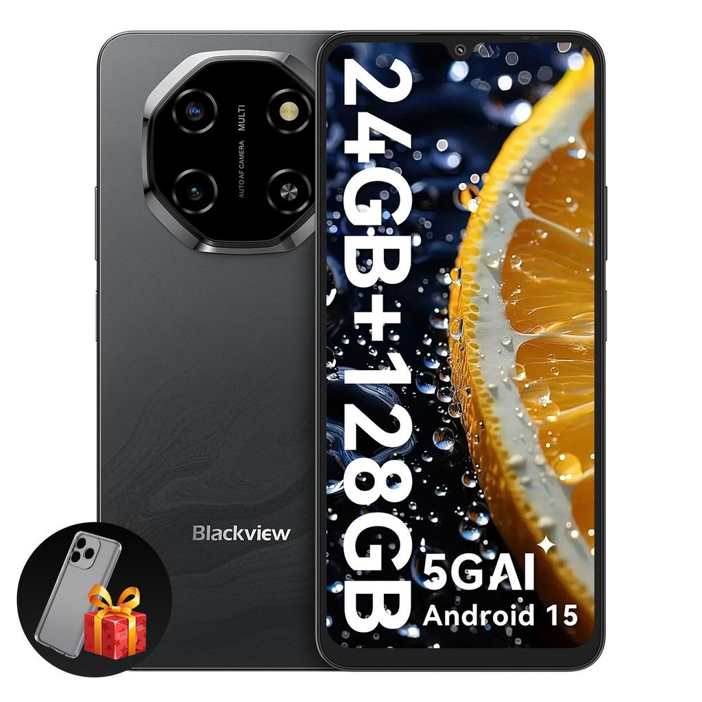 Blackview SHARK 6 5G 6,88 дюйма NFC Android 15 5G 8+16 ГБ/128 ГБ 120 Гц Смартфон