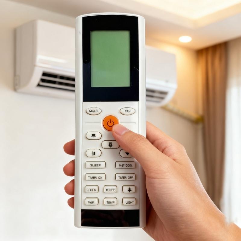 Ergonomic Replacement Remote Control For YACIFB YAC1FB YAC1FB6 MSHV25D1S Energy Efficiency User Friendly Operation