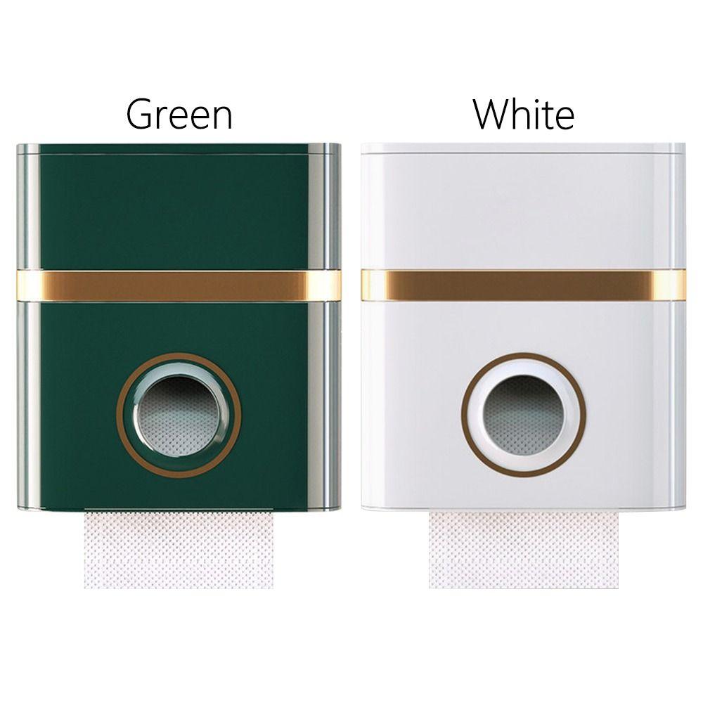 1Pcs Waterproof Toilet Paper Holder Light Luxury Style Roll Paper Storage Box New Tissue Box