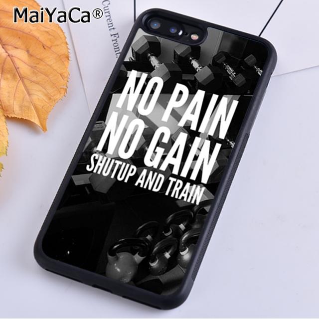 Мотивация для тренировок фитнес Зал цитаты Чехол для телефона Для iPhone 17 Air 16 15 14 plus 11 12 13 Pro Max coque Чехол Оболочка
